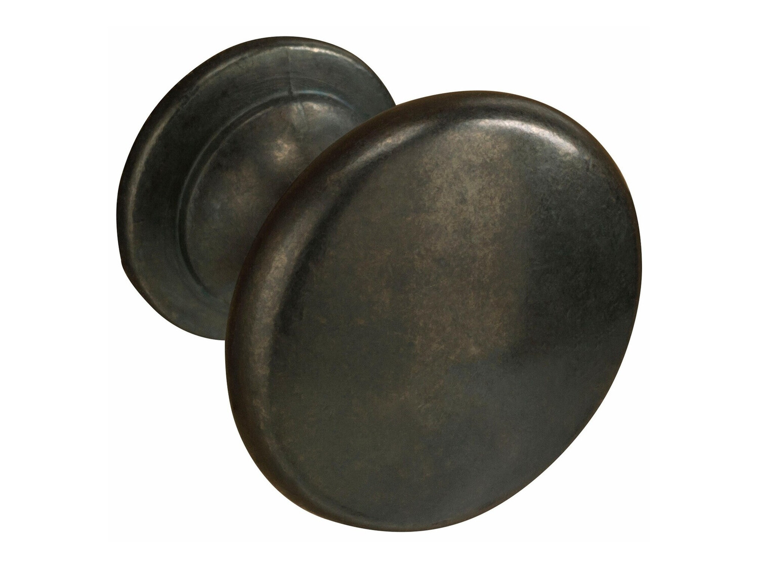 Hапольный шкафчик для ванной Larnovo 113 (Серый дуб + Чёрный)