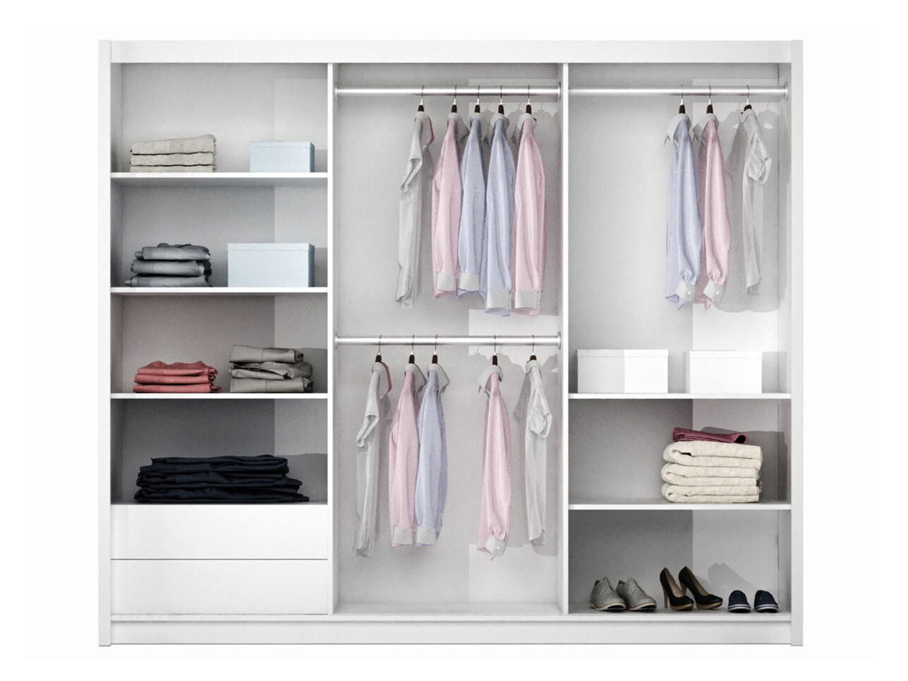 Шкаф Honolulu 126 (Чёрный)