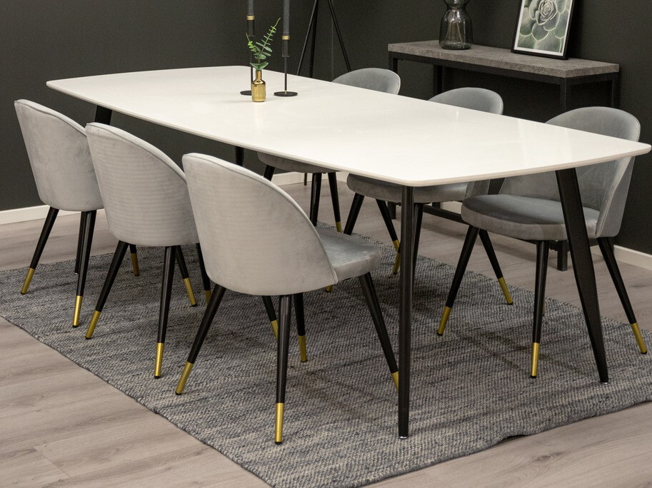 Galds Dallas 131 (Balts + Melns)