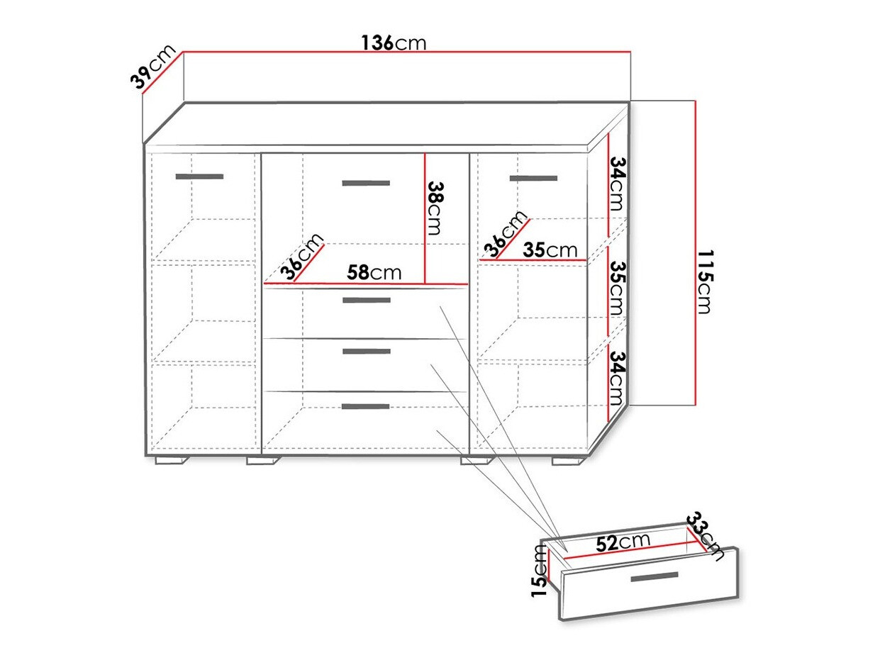 Kомод Nashville 101 (I)