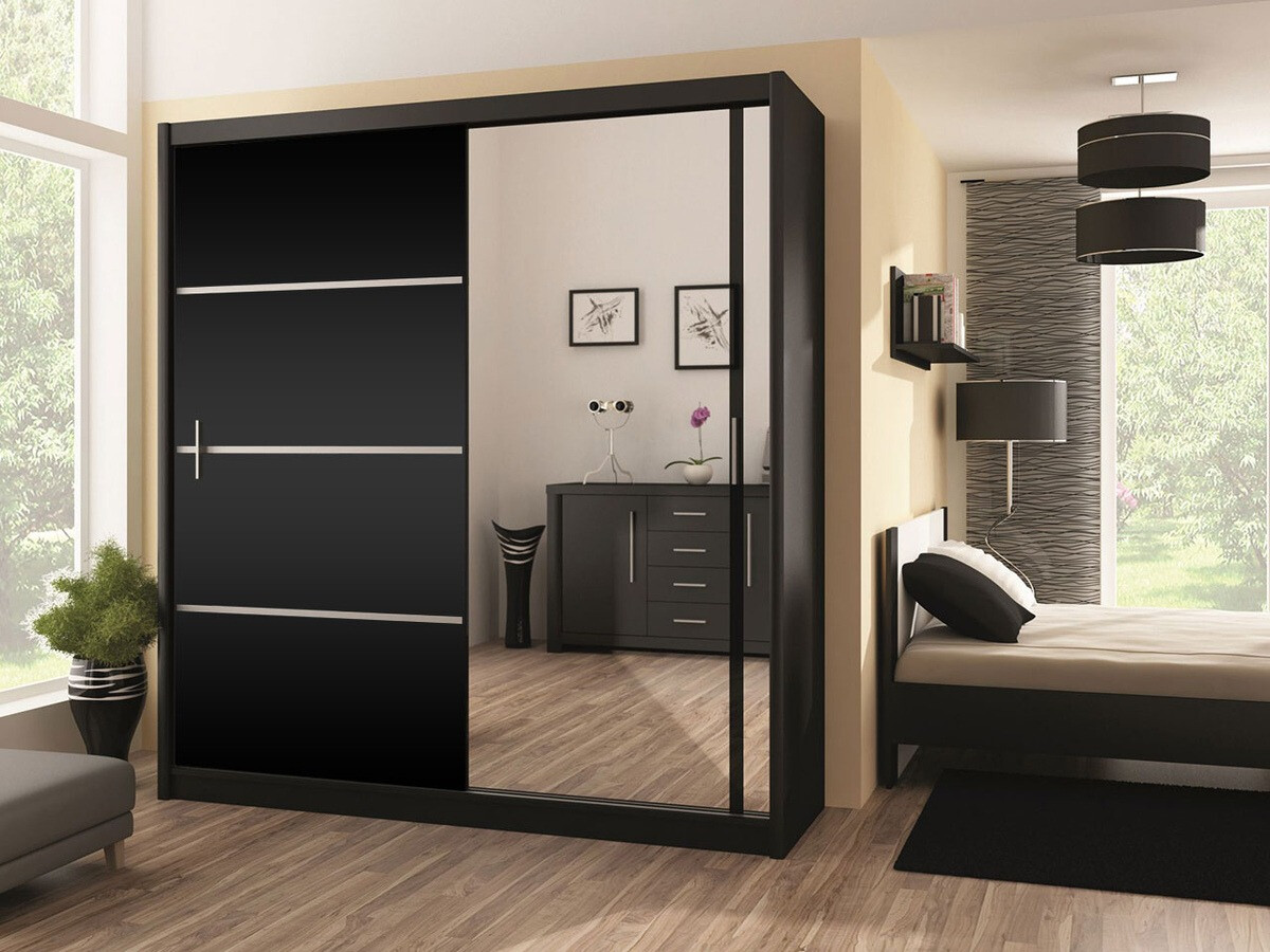 Skapis Honolulu 106 (Melns)