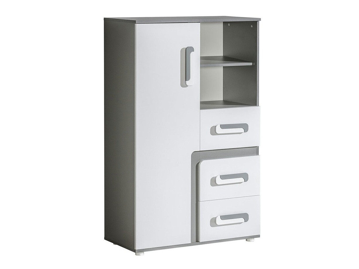 Kumode Aviseve 101 (Antracīts + Balts)