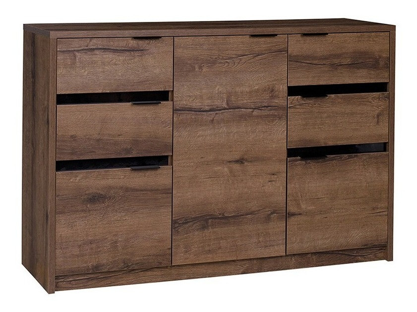 Kumode Fivelbo 101 (Monastery ozols + Glancēts melns)