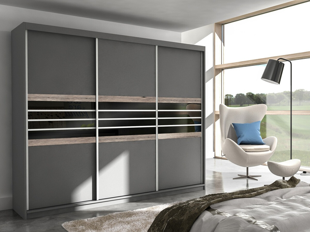 Шкаф Honolulu 116 (Lava + Чёрный)