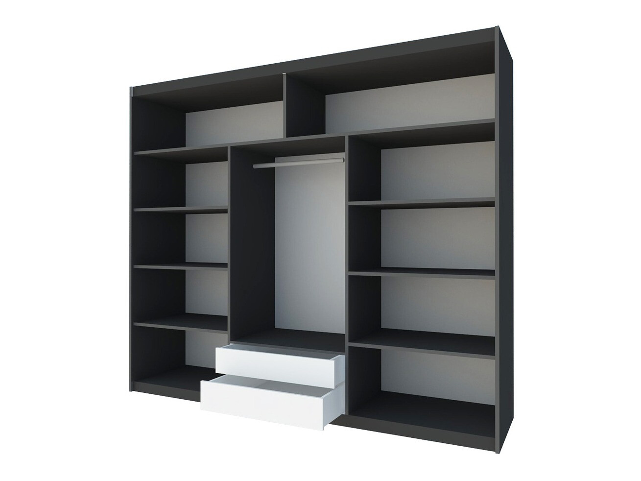 Шкаф Honolulu 116 (Lava + Чёрный)