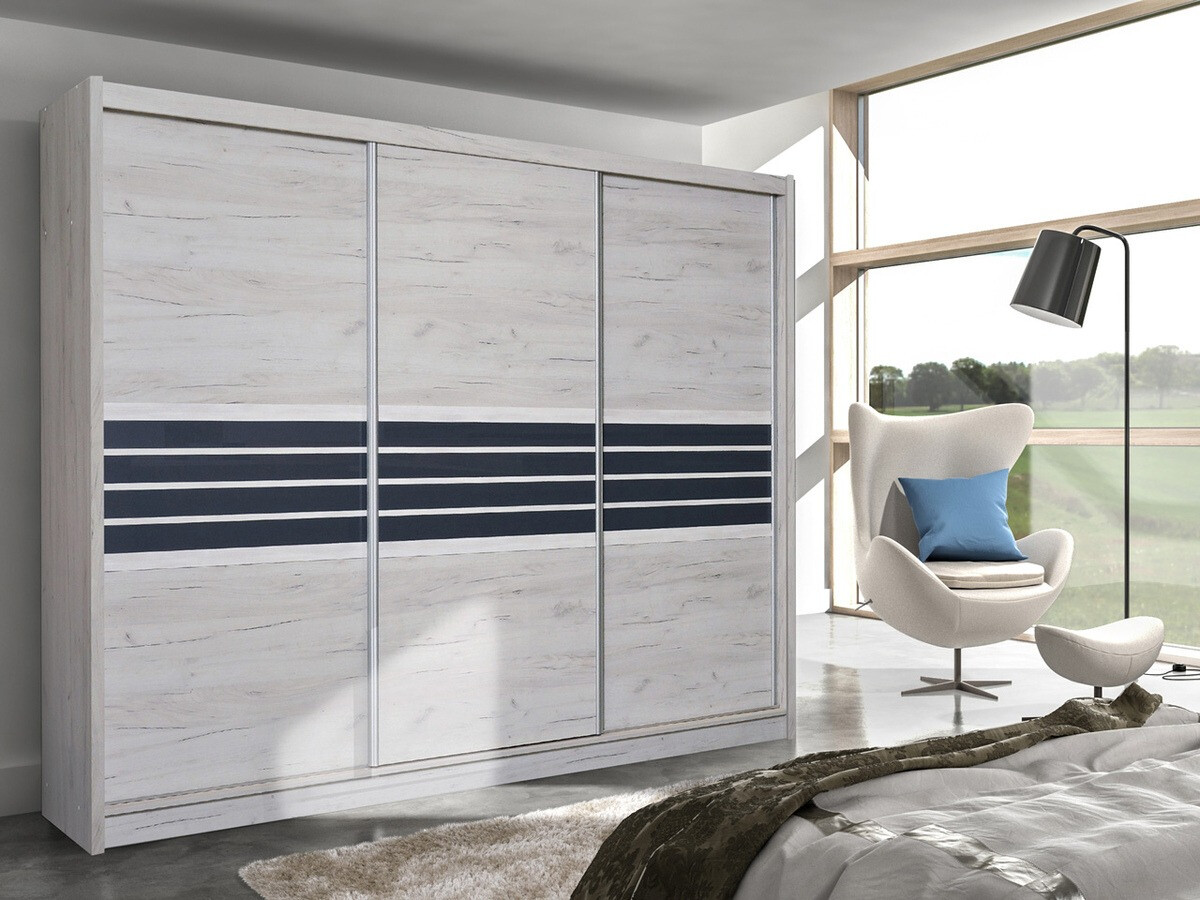 Шкаф Honolulu 116 (Серый дуб+ Графит)