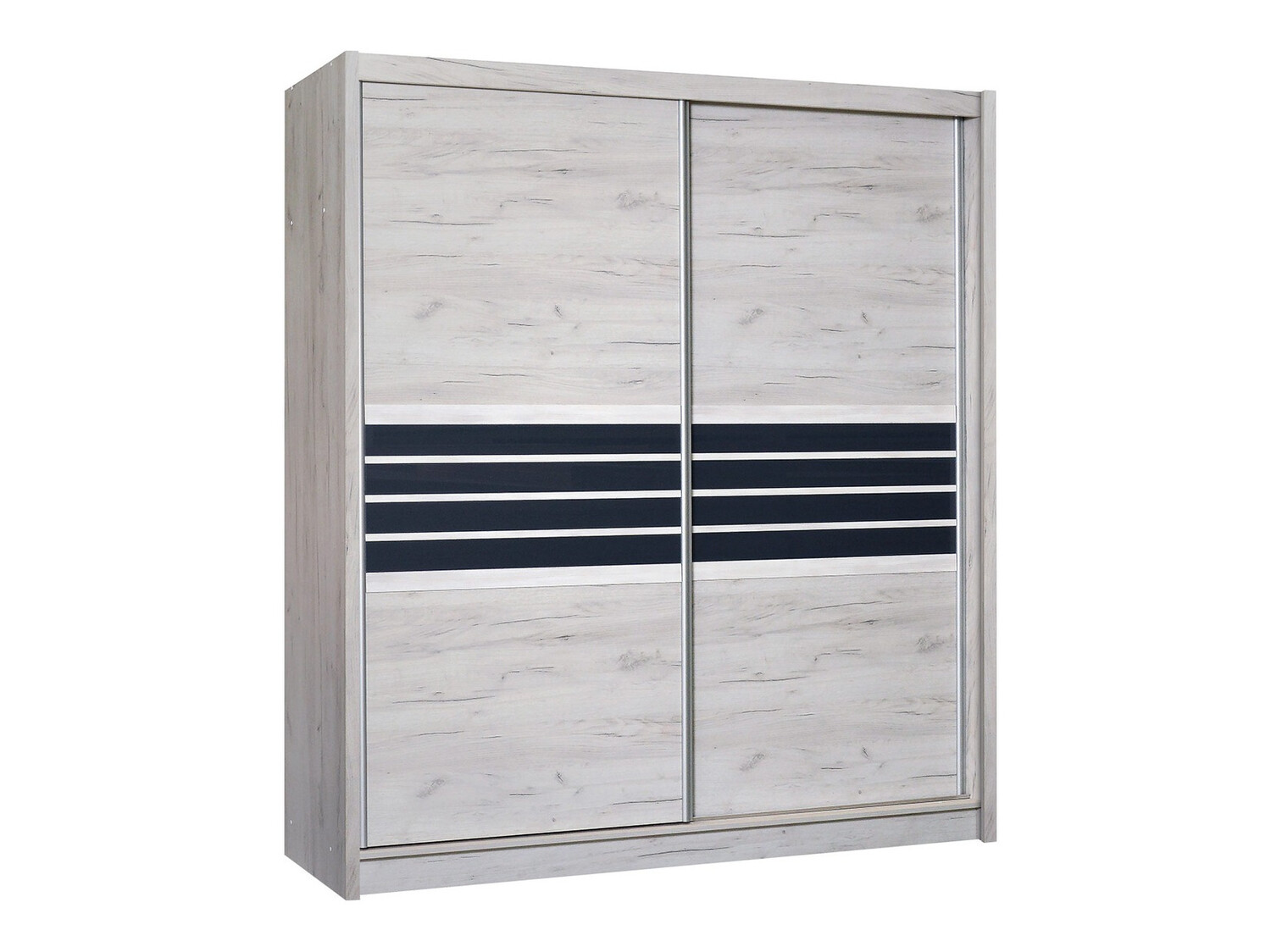 Skapis Honolulu 115 (Pelēks ozols+ Grafīts)