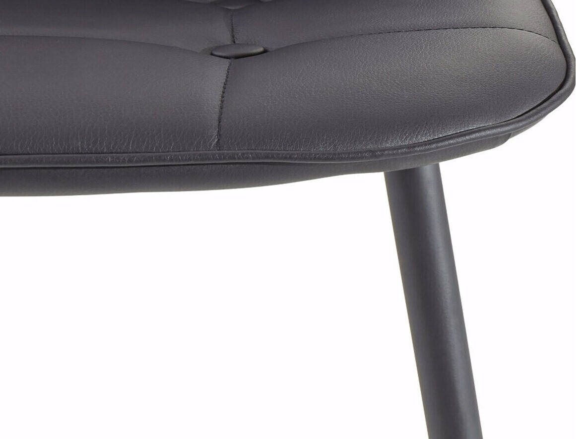 Ēdamistabas komplekts Denton 274 (Balts + Melns)