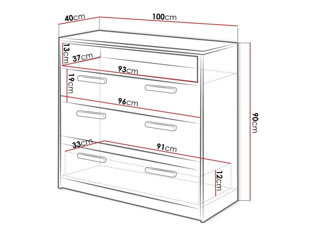 Kомод Veravie 140