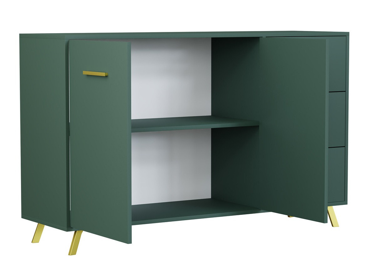 Mēbeļu komplekts Dortivu 120 (Zaļš)