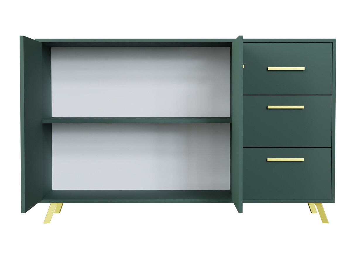 Mēbeļu komplekts Dortivu 120 (Zaļš)