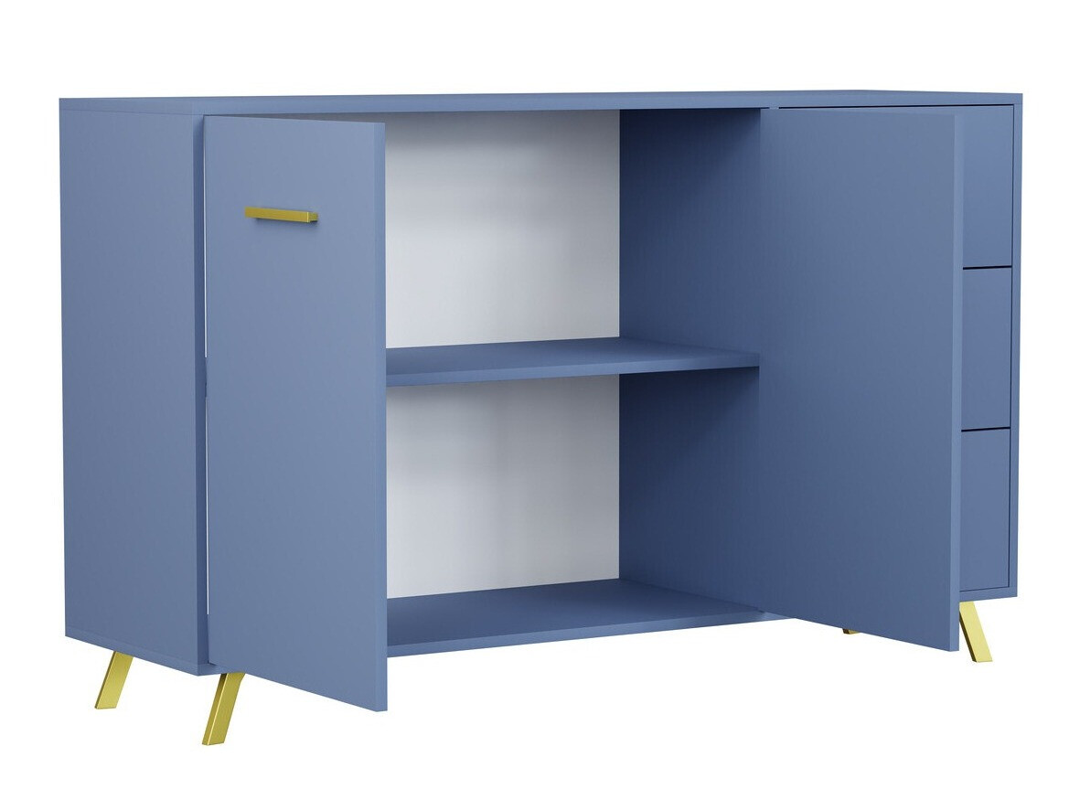 Mēbeļu komplekts Dortivu 120 (Zils)