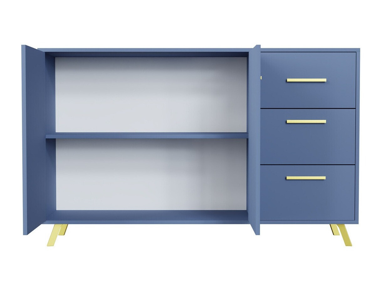 Mēbeļu komplekts Dortivu 120 (Zils)