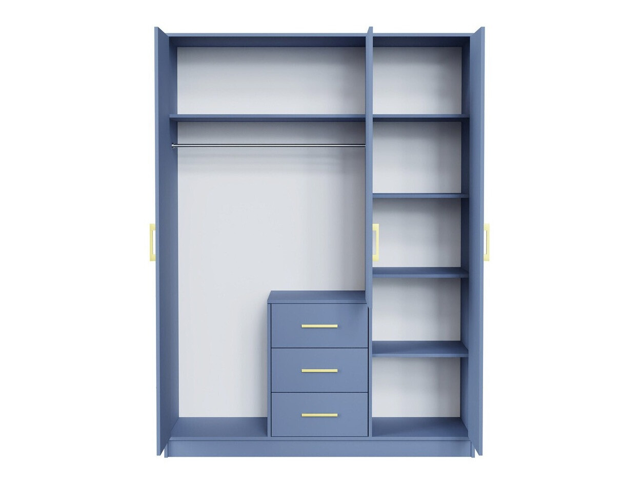 Mēbeļu komplekts Dortivu 120 (Zils)