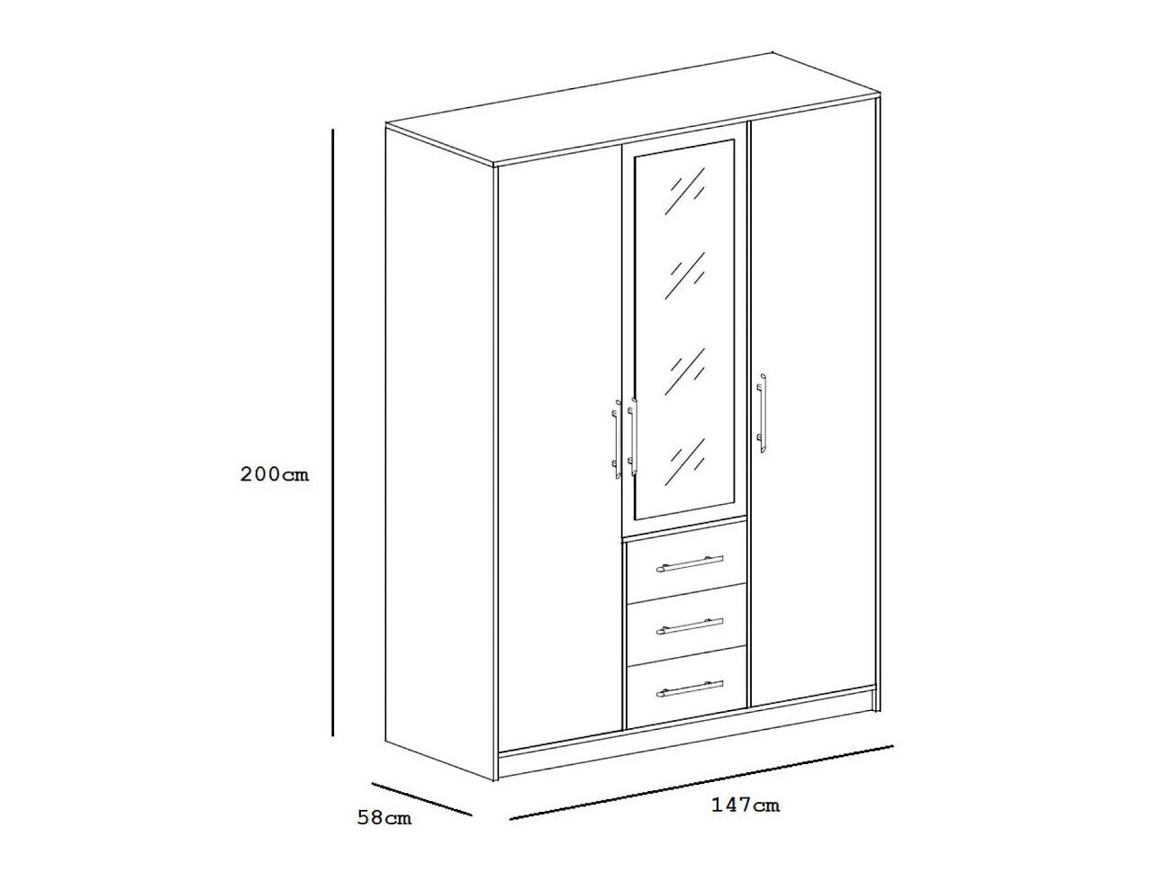 Mēbeļu komplekts Dortivu 120 (Zils)