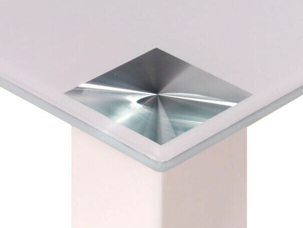 Обеденный гарнитур Denton 268 (Белый + Чёрный + Розовый)