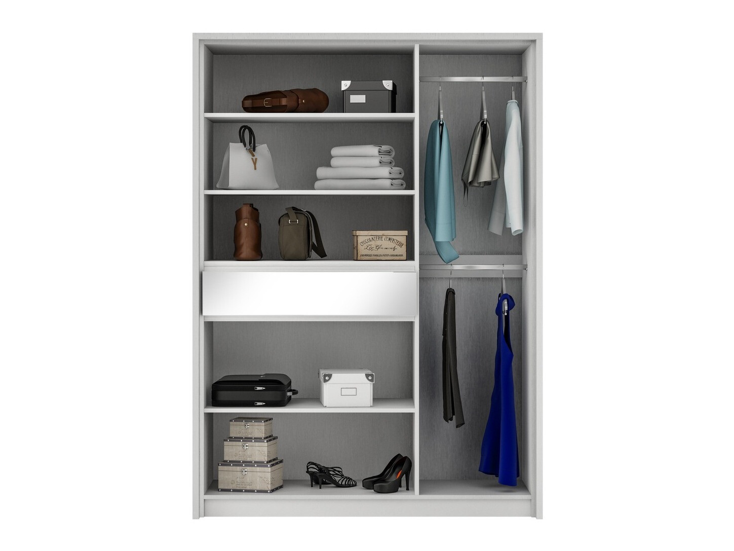 Шкаф Honolulu 141 (Графит)