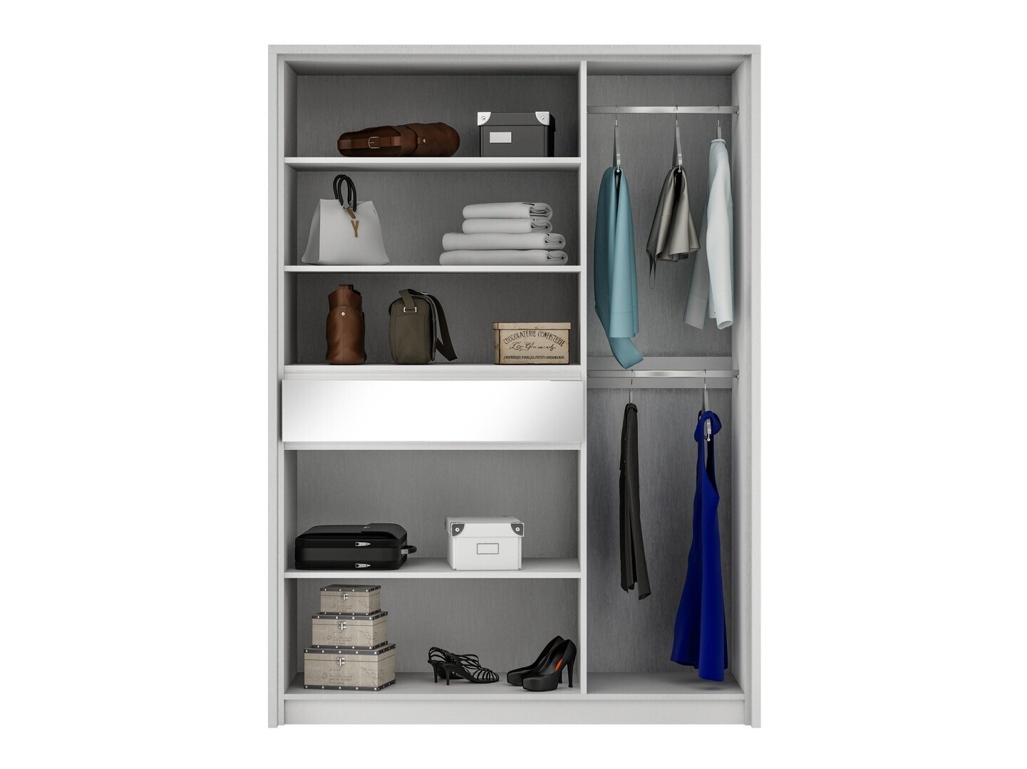 Skapis Honolulu 141 (Balts)