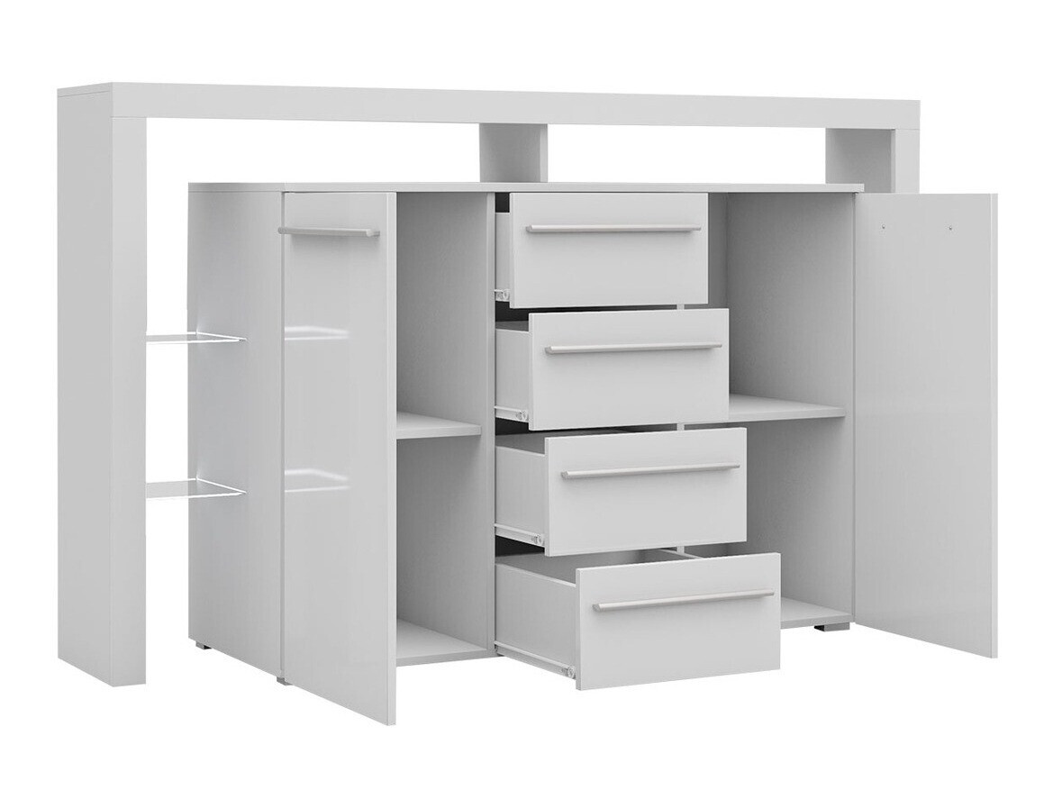 Kumode Nashville 106 (Balts + Glancēts melns)