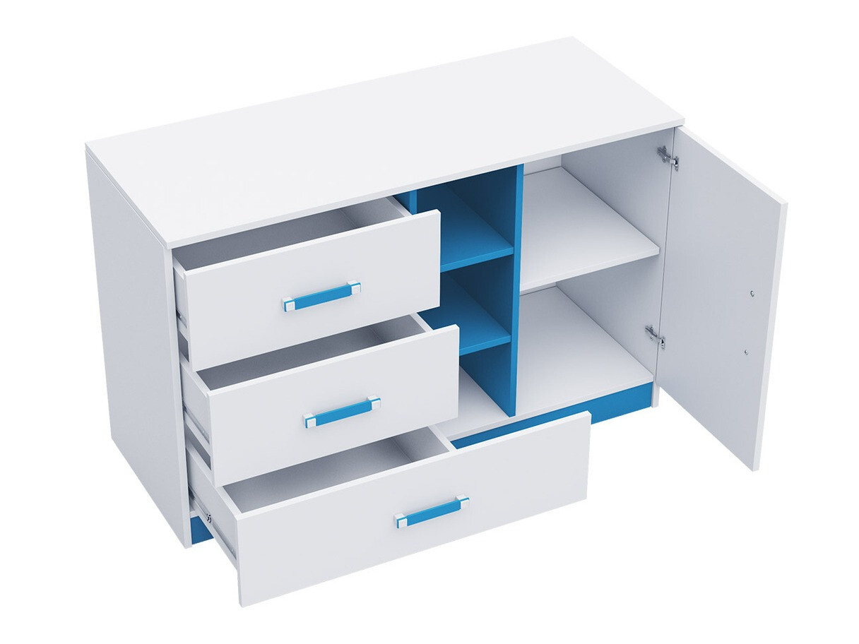 Kumode Sorviru 101 (Balts + Tirkīzs)