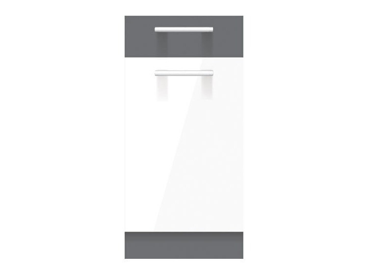 Moduļu skapis ar atvilktni un durvīm Mode White 112