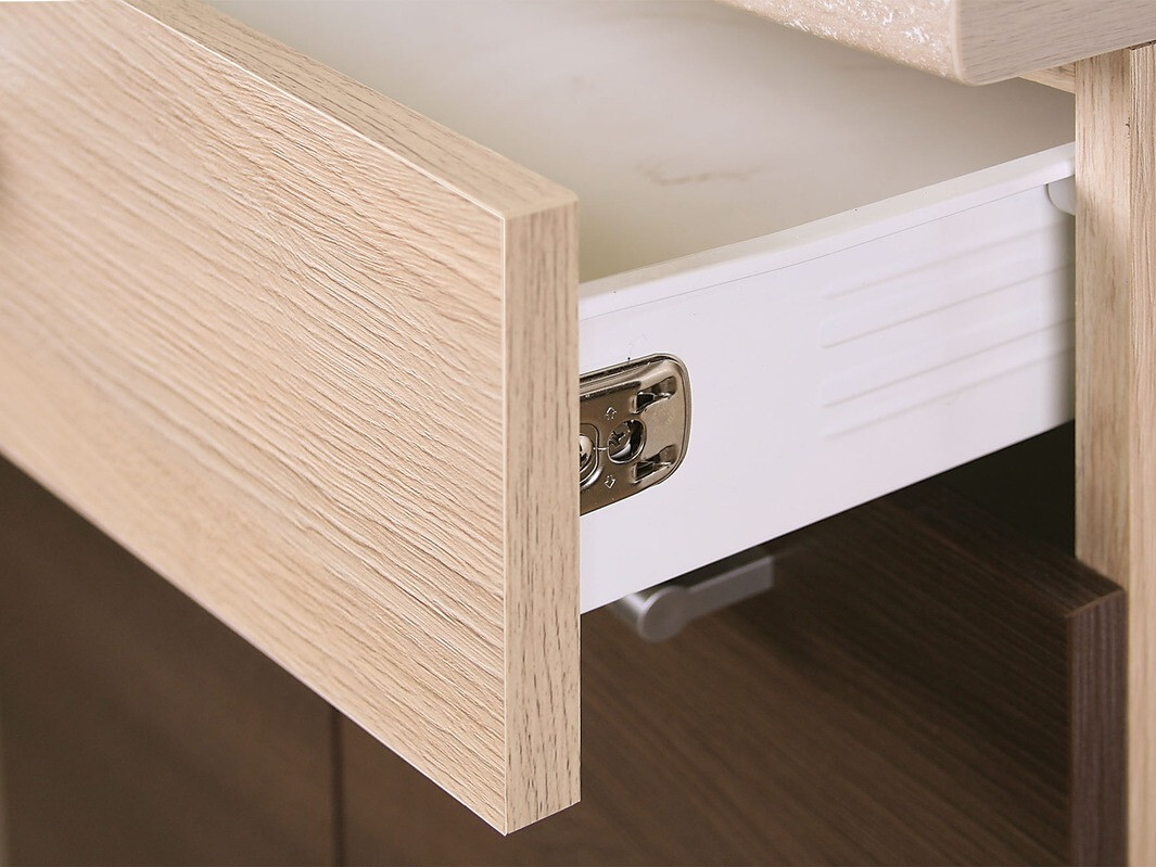 Moduļu skapis ar atvilktni un durvīm Mode White 113