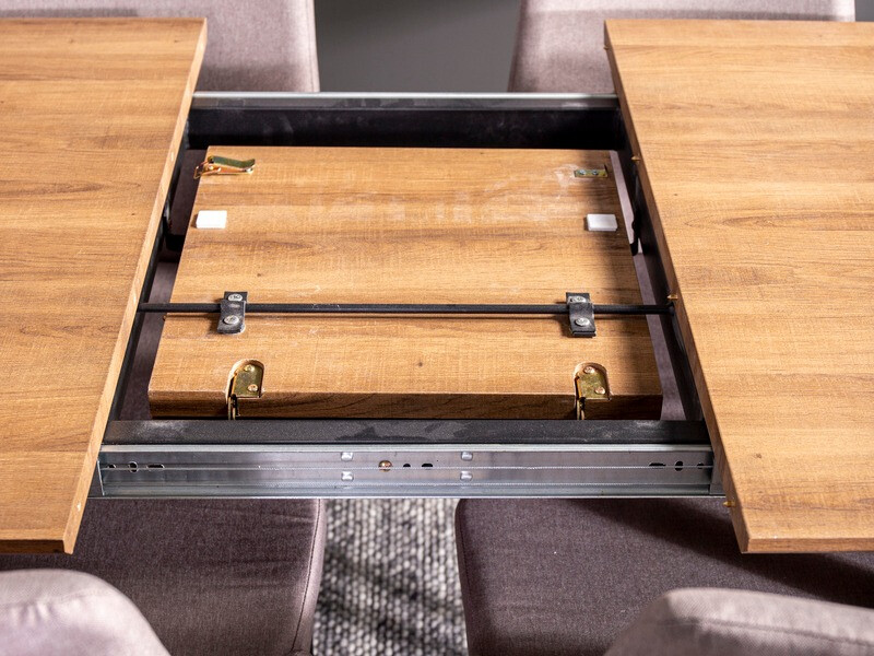 Cтол Dallas 172 (Коричневый + Чёрный)