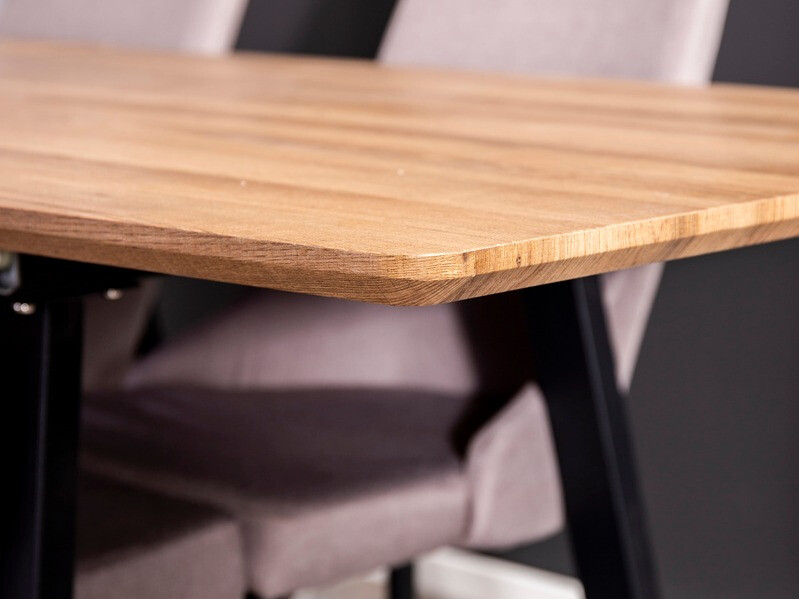 Cтол Dallas 172 (Коричневый + Чёрный)