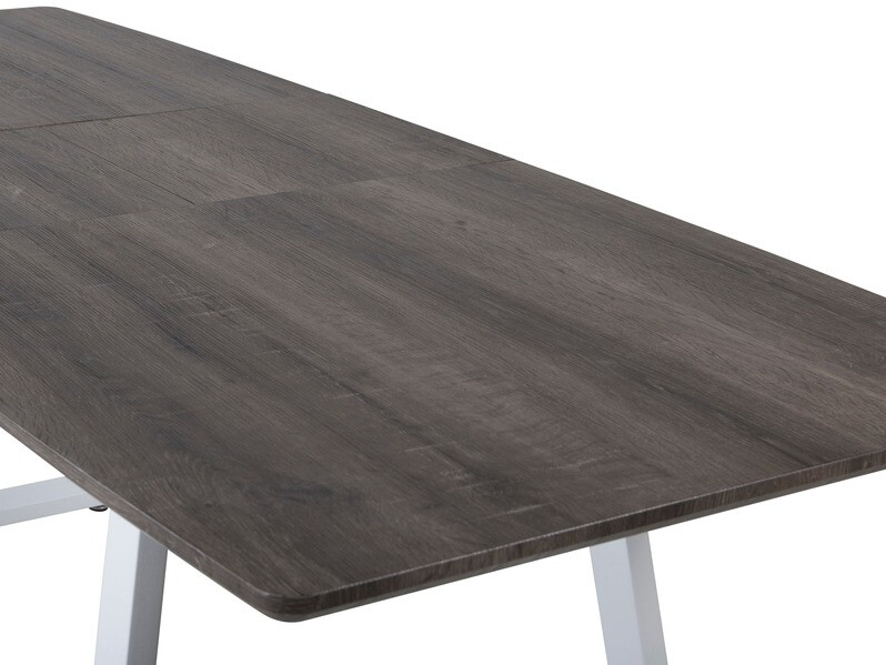 Galds Dallas 172 (Pelēks + Balts)