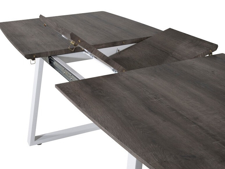 Galds Dallas 172 (Pelēks + Balts)