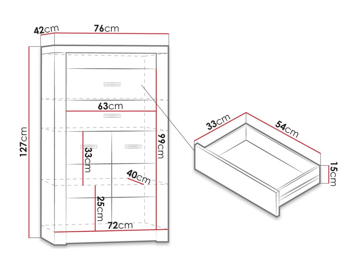 Kumode Serfeno 103 (Tumši pelni)