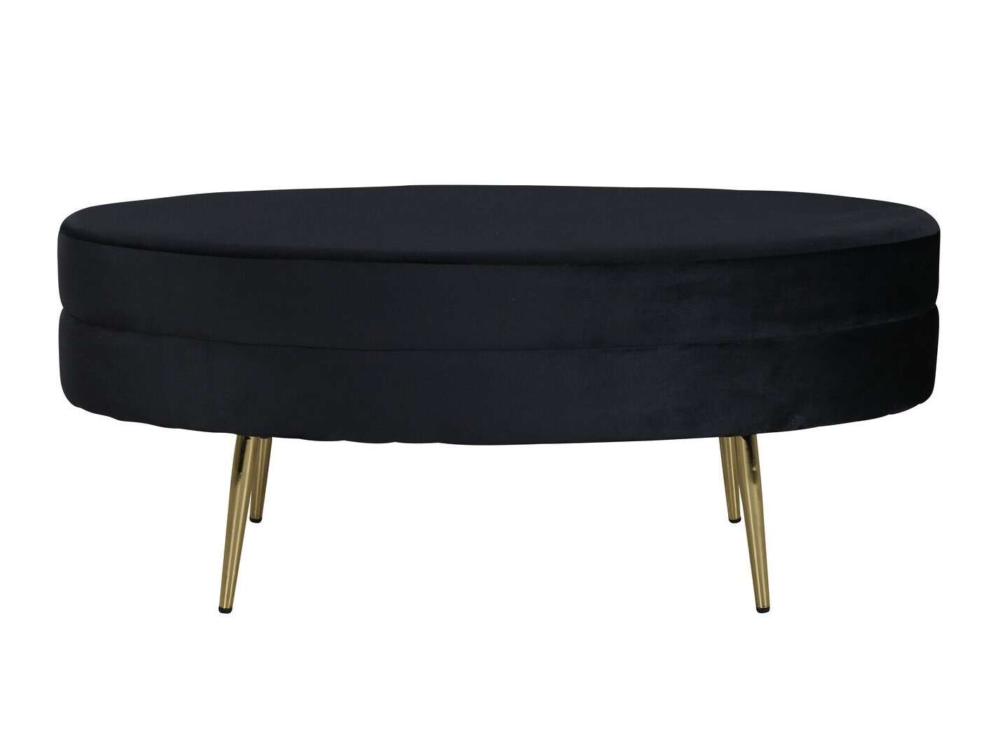 Mīkstais sols Dallas 2920 (Melns + Misiņš)