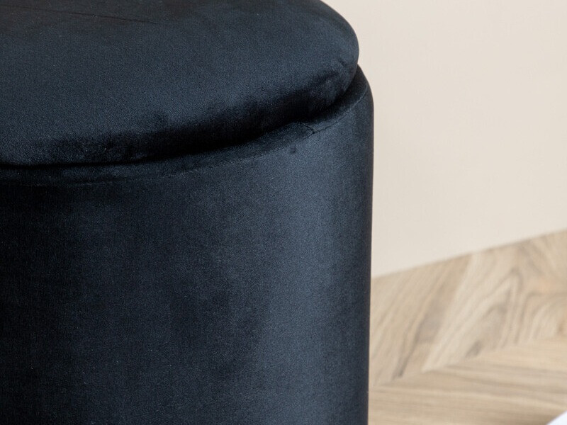 Pufs Dallas 2939 (Melns)