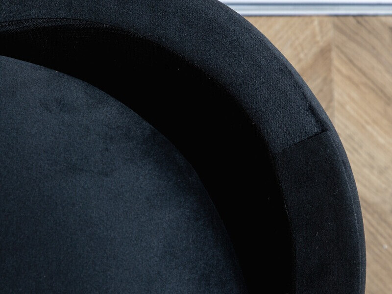 Pufs Dallas 2939 (Melns)