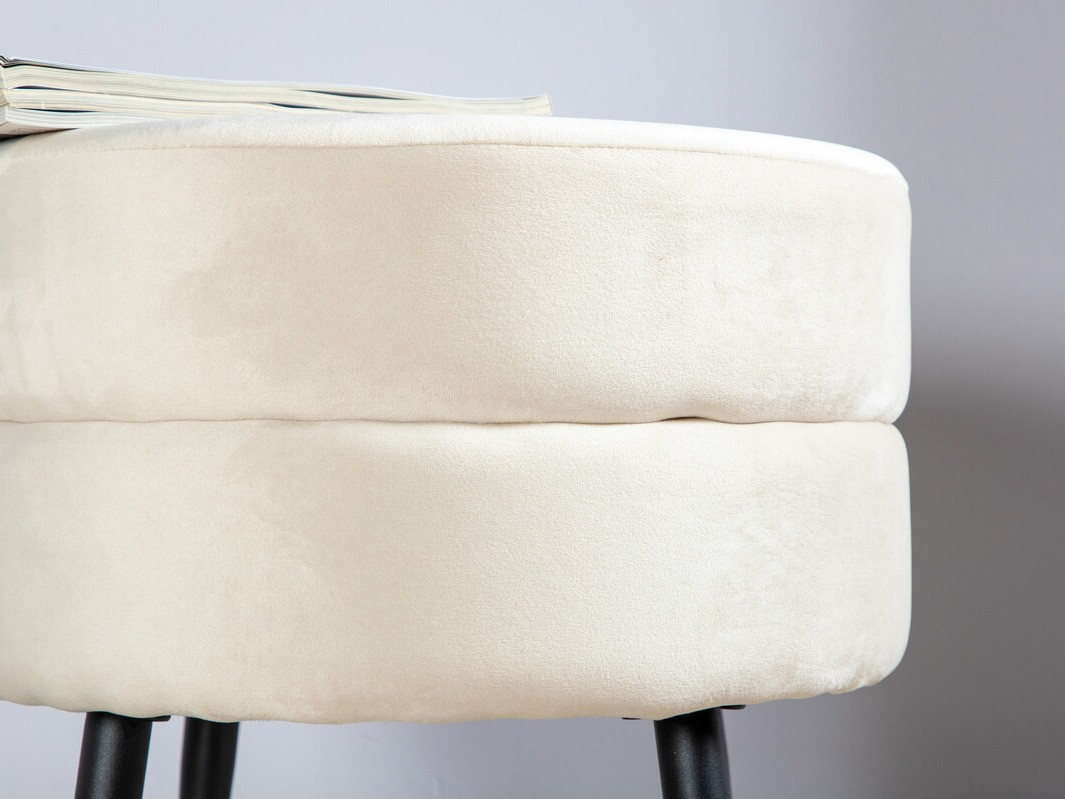 Пуф Dallas 2945 (Крем + Чёрный)