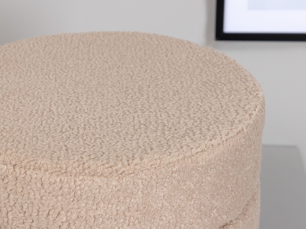 Pufs Dallas 2945 (Bēšs + Melns)