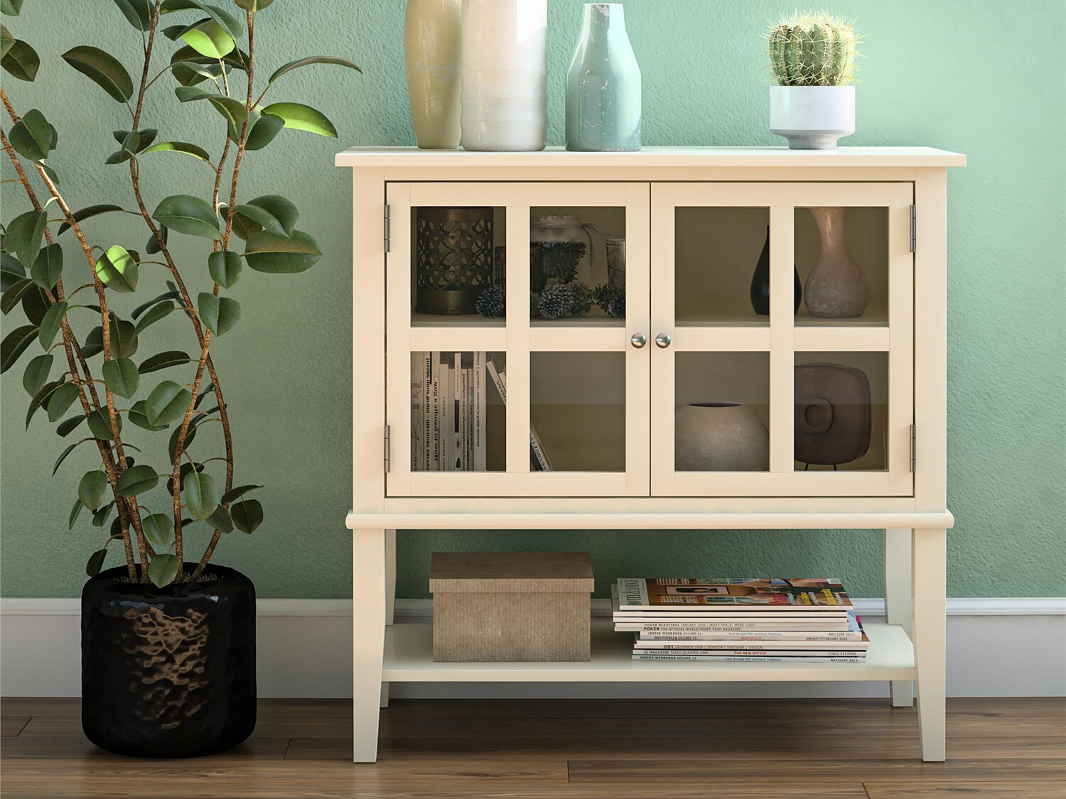 Skapis Sonfivo 104 (Balts)