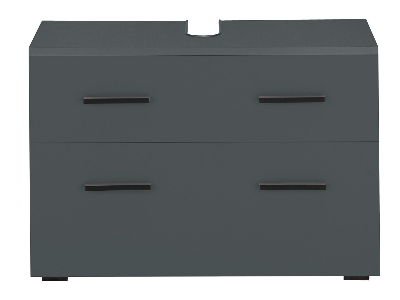 Stāvošs vannas istabas skapītis izlietnei Larlori 101 (Antracīts)