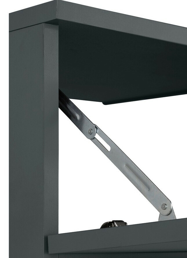 Stāvošs vannas istabas skapītis izlietnei Larlori 101 (Antracīts)