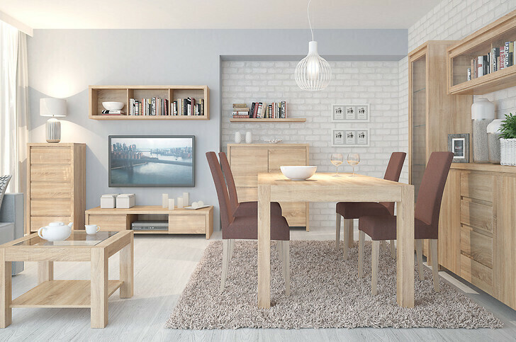 Стеллаж Nolroma 127 (Сонома Дуб)