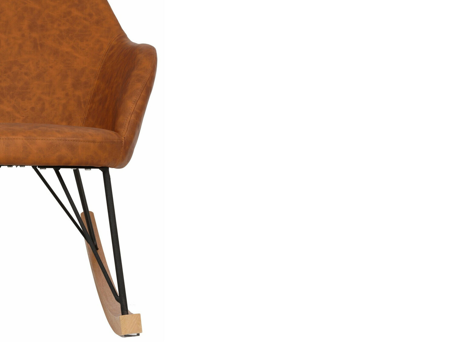 Šūpuļkrēsls Denton 265 (Brūns)