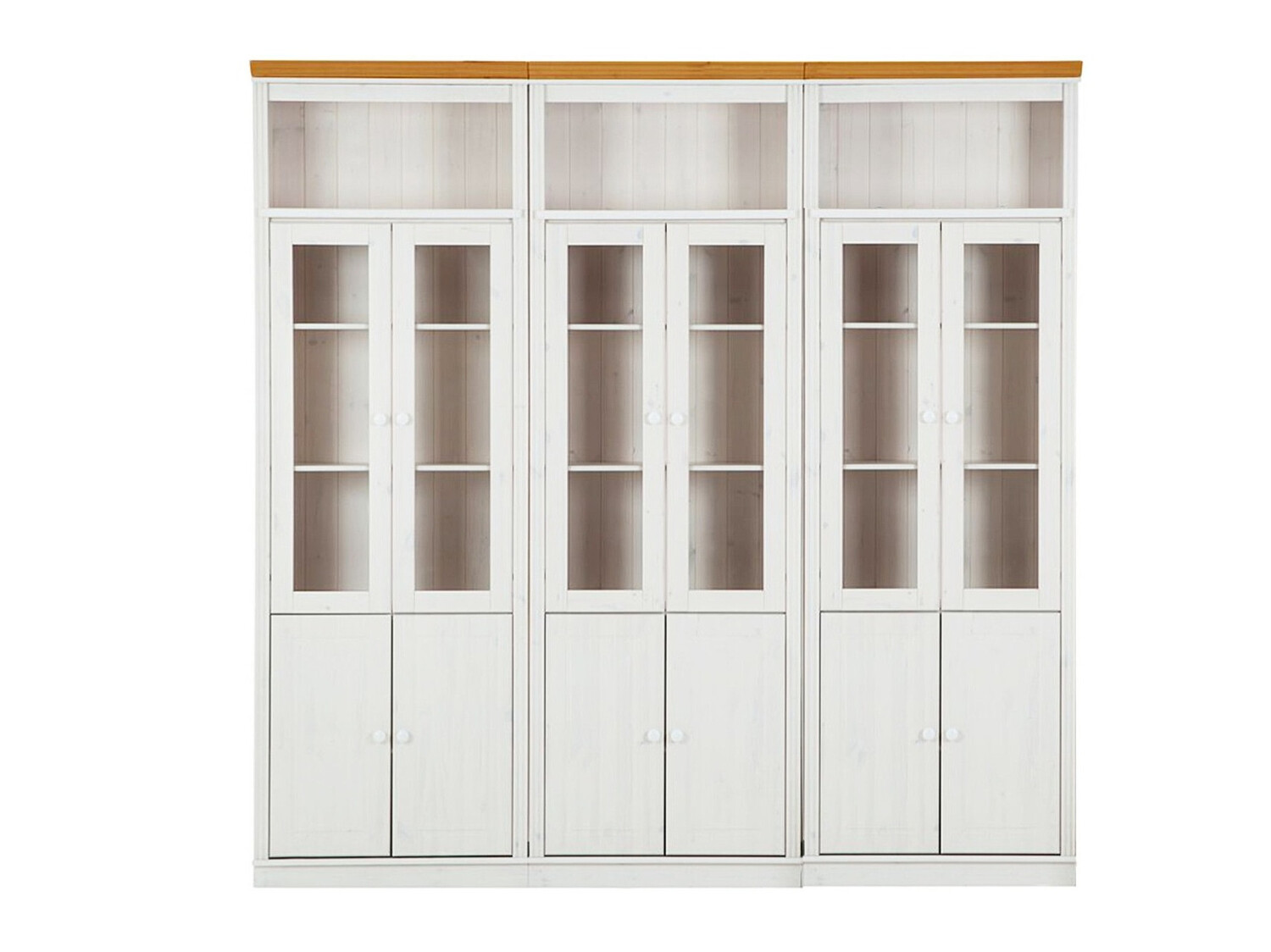 Набор полок Saltoro 109 (Белый + Медовый дуб)