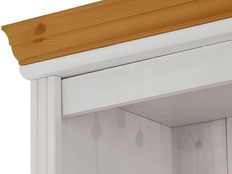 Plauktu komplekts Saltoro 119 (Balts + Medus ozols)