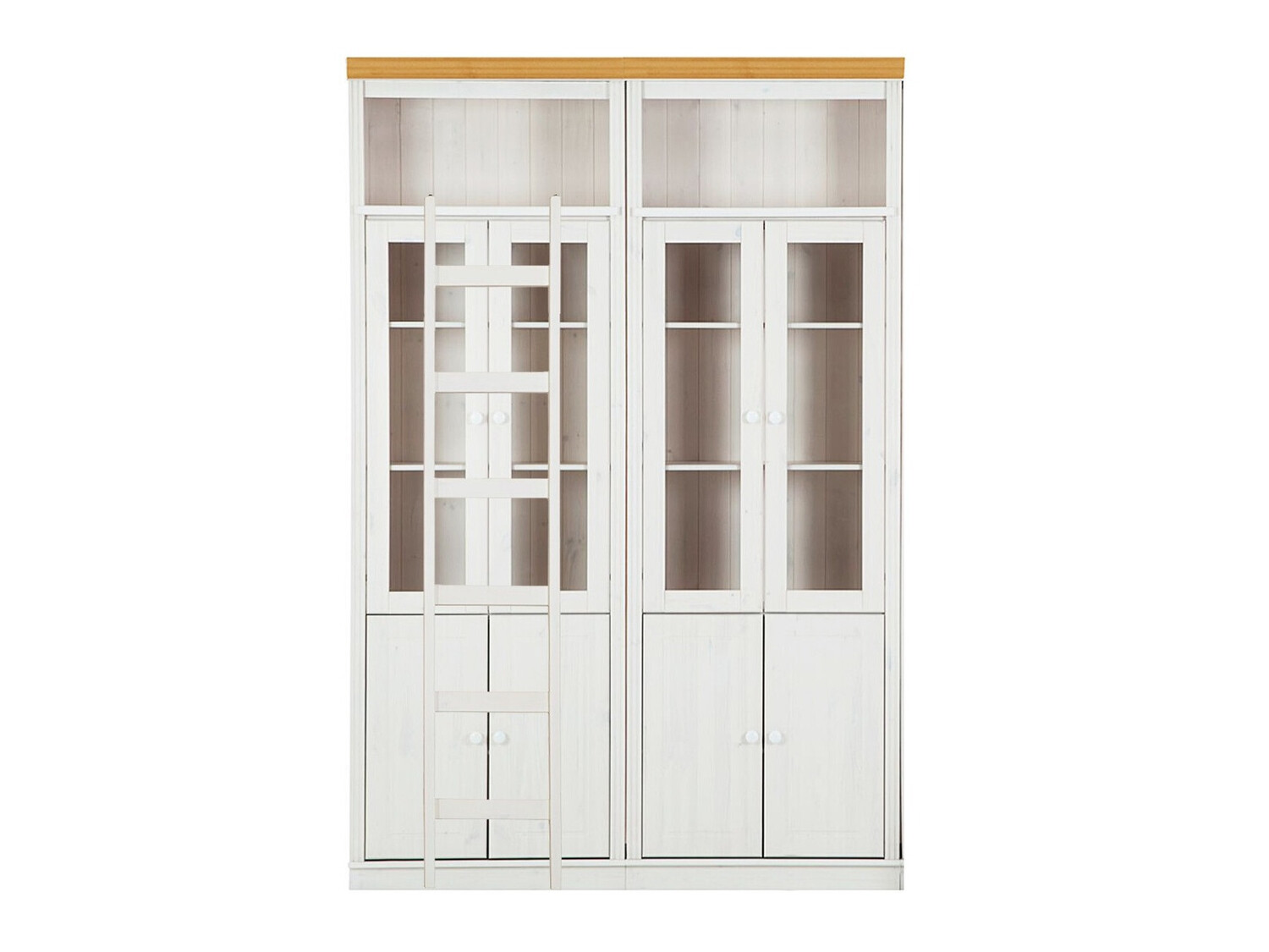 Plauktu komplekts Saltoro 120 (Balts + Medus ozols)