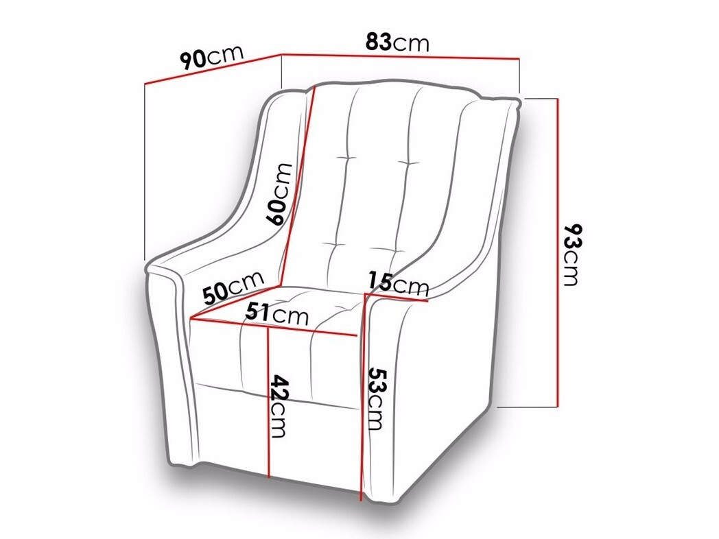 Krēsls Providence 108 (Ibiza 04 + Ibiza 03)