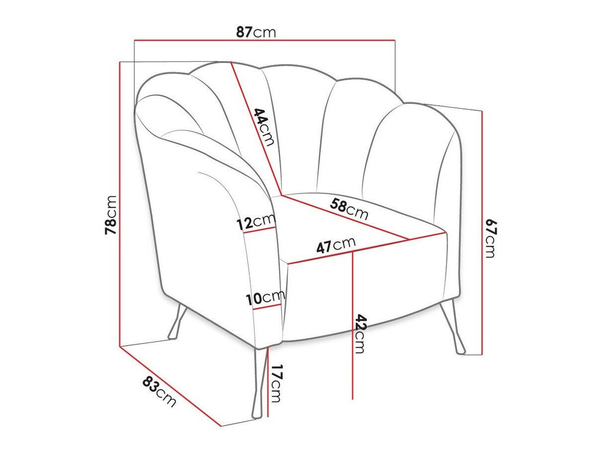 Кресло Providence 150 (Eureka 2121)