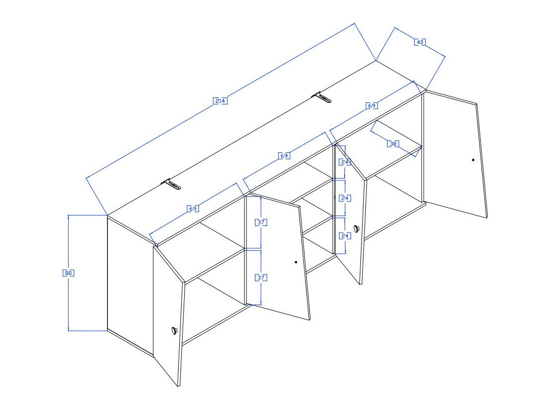Mēbeļu komplekts Mirelbu 117