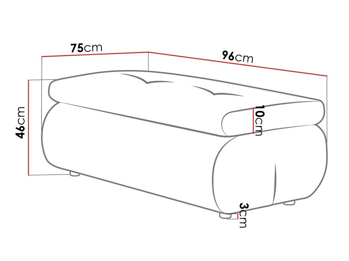 Mīkstais sols Temple 115