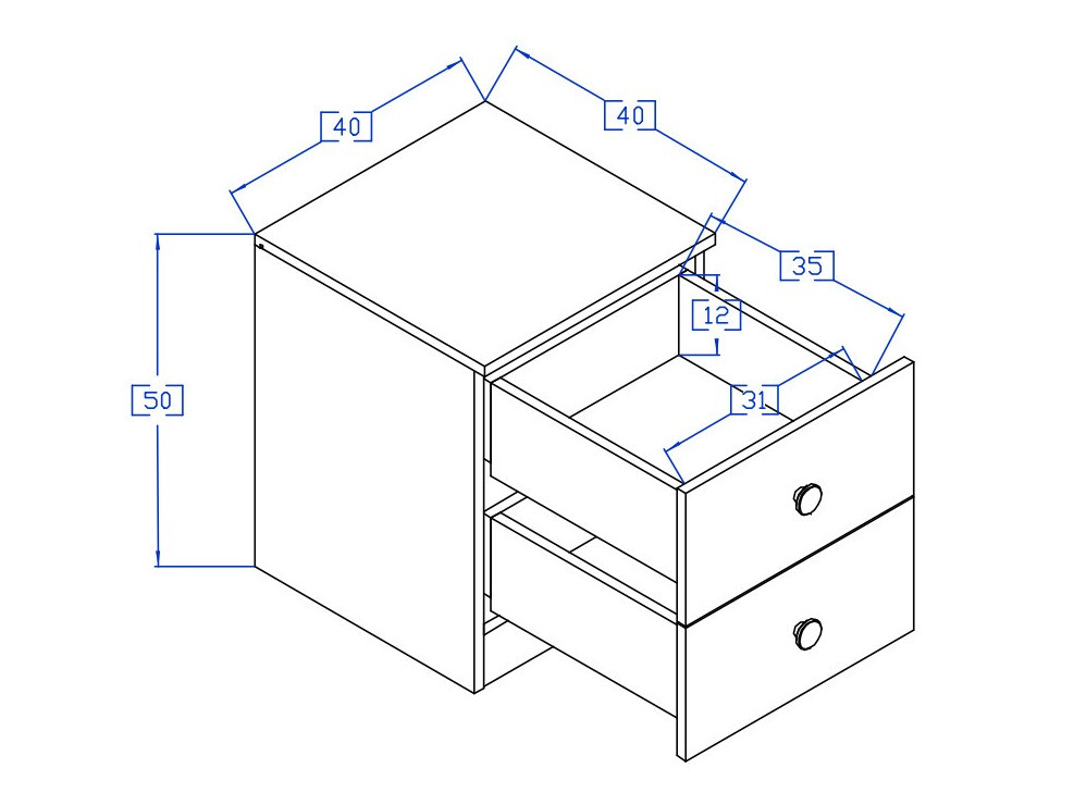 Прикроватная тумбочка Mirelbu 108 (Artisan дуб + Глянцевый белый)