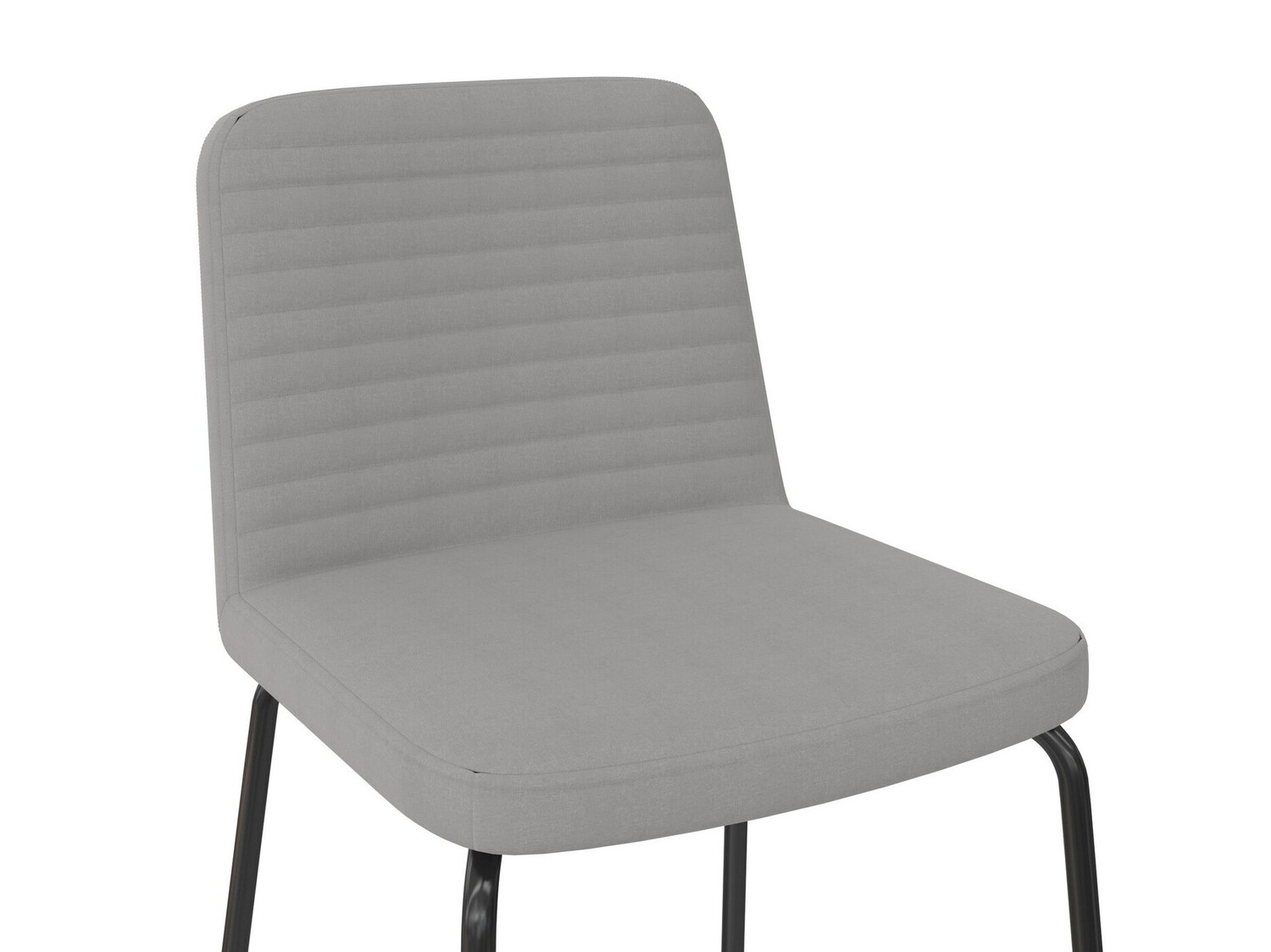 Zemais bāra krēsls Tulsa 209 (Pelēks + Melns)